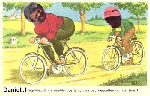 Daniel et MC à l'entraînement