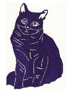 Chat bleu