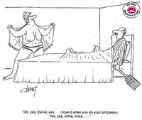 Striptease de Mme BAP
