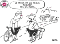 Mr BAP fait du vélo