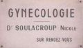 Gynécologue
